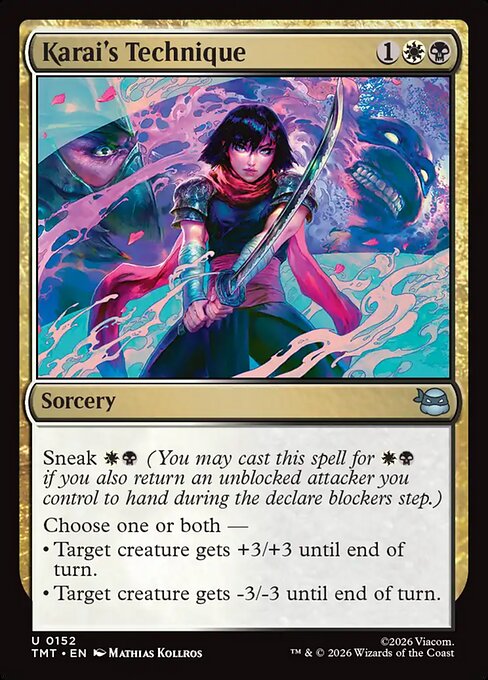 Karai's Technique - Nonfoil