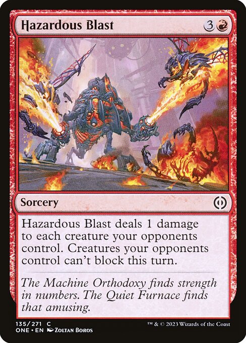 Hazardous Blast - Nonfoil