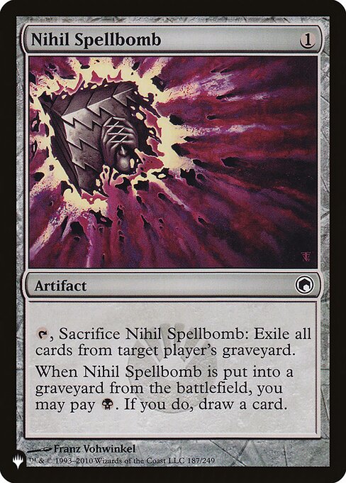 Nihil Spellbomb - Nonfoil
