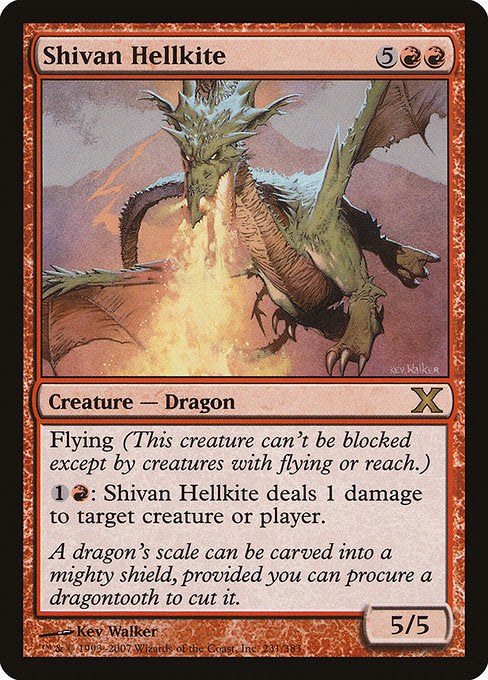 Shivan Hellkite - Nonfoil