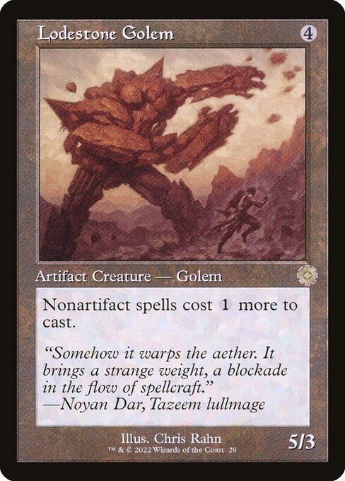 Lodestone Golem - Nonfoil