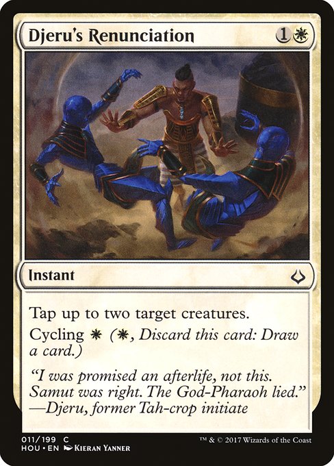 Djeru's Renunciation - Nonfoil