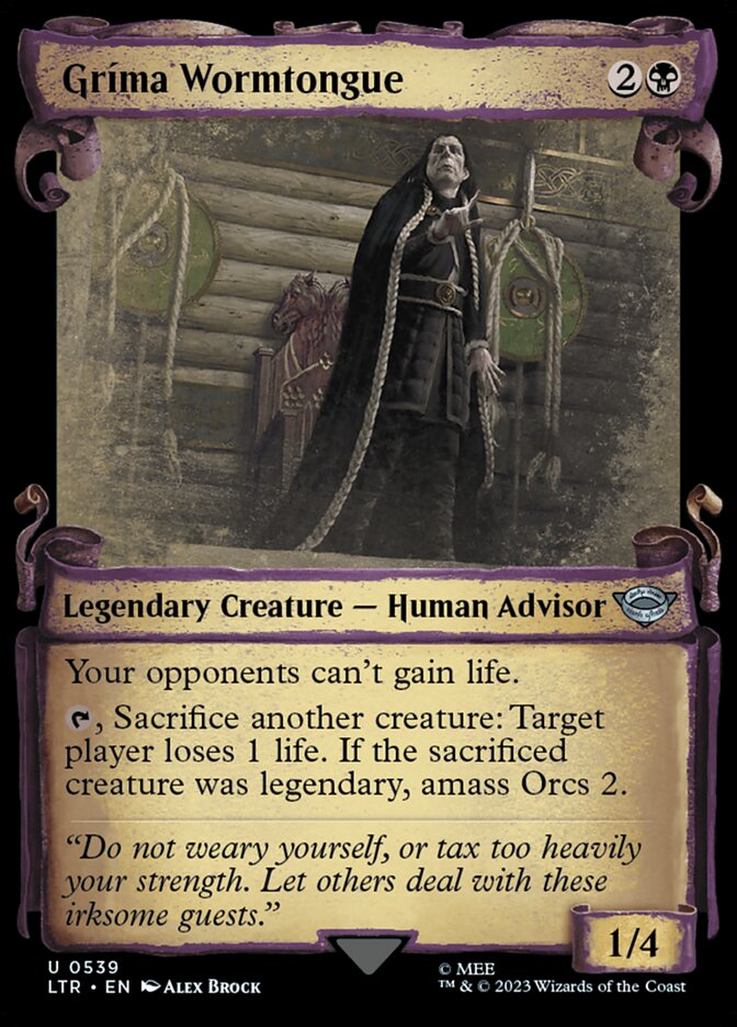 Gríma Wormtongue (Showcase)