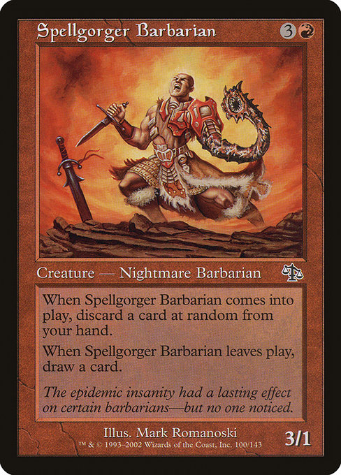 Spellgorger Barbarian - Nonfoil