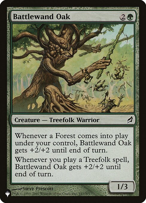 Battlewand Oak - Nonfoil