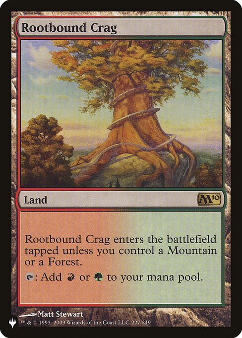 Rootbound Crag - Nonfoil