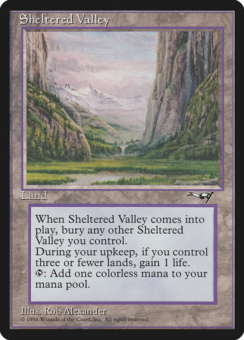 Sheltered Valley - Nonfoil