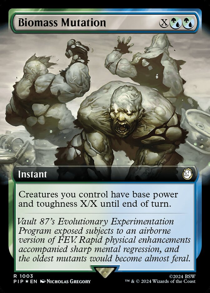 Biomass Mutation (Extended Art - Surge Foil)