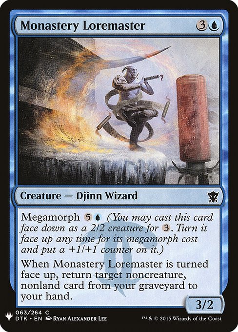 Monastery Loremaster - Nonfoil
