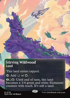 Stirring Wildwood (Borderless - Poster Galaxy Foil)