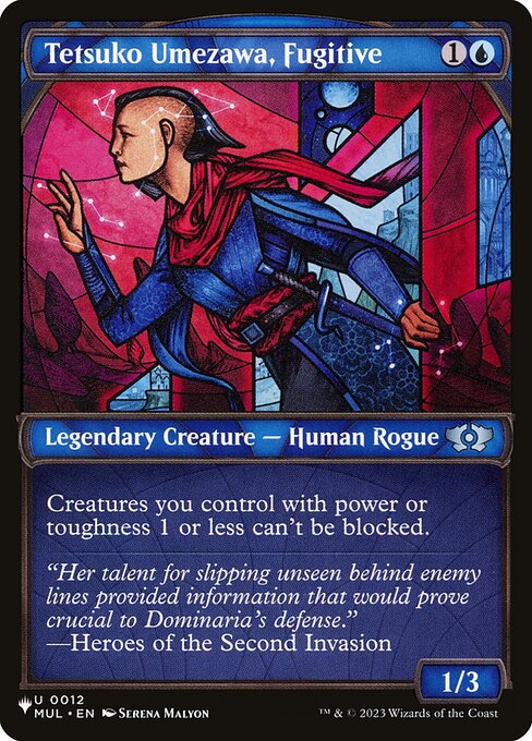 Tetsuko Umezawa, Fugitive - Nonfoil