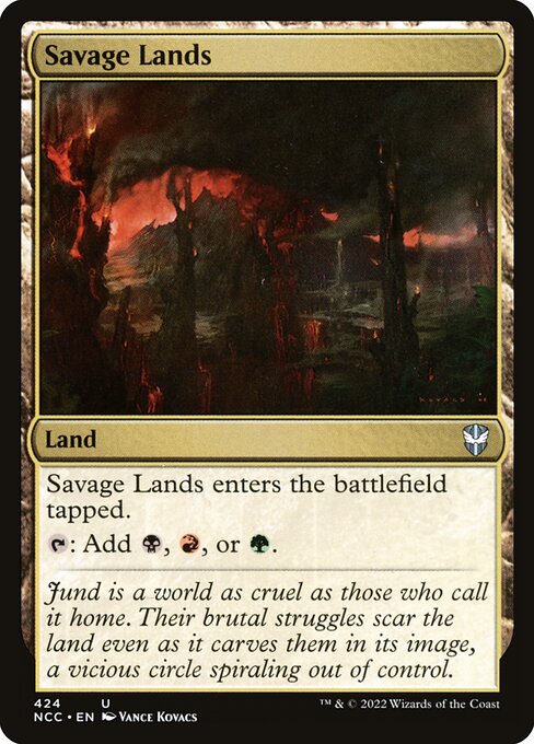 Savage Lands - Nonfoil