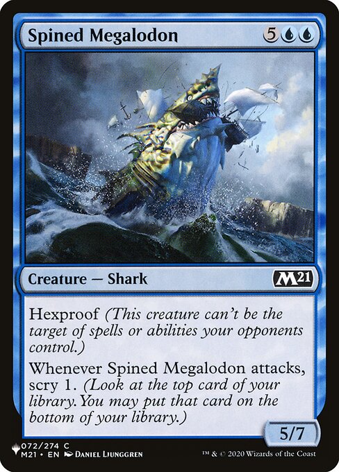 Spined Megalodon - Nonfoil