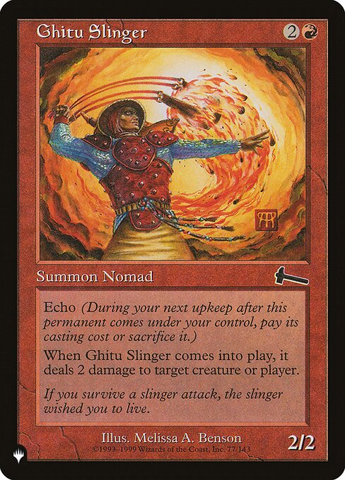 Ghitu Slinger - Nonfoil