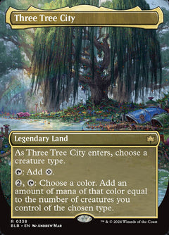 Three Tree City (Borderless - Summer)