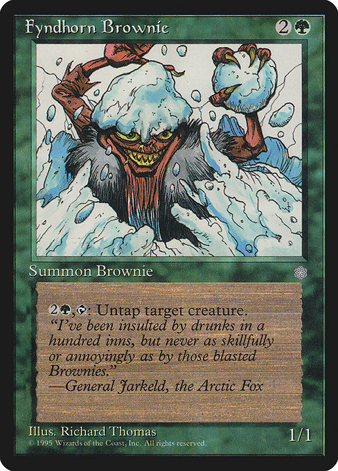 Fyndhorn Brownie - Nonfoil
