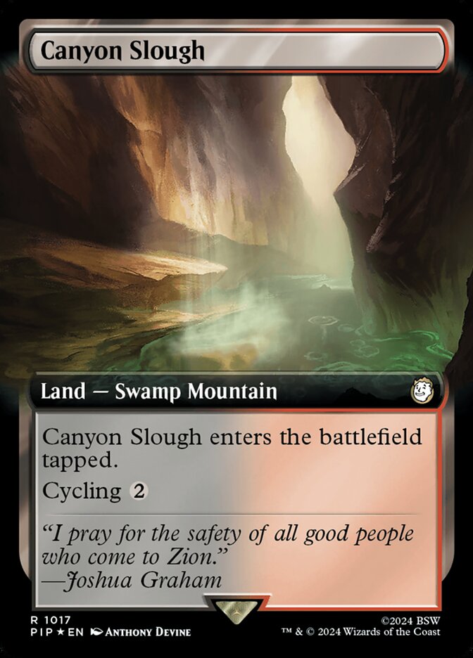 Canyon Slough (Extended Art - Surge Foil)