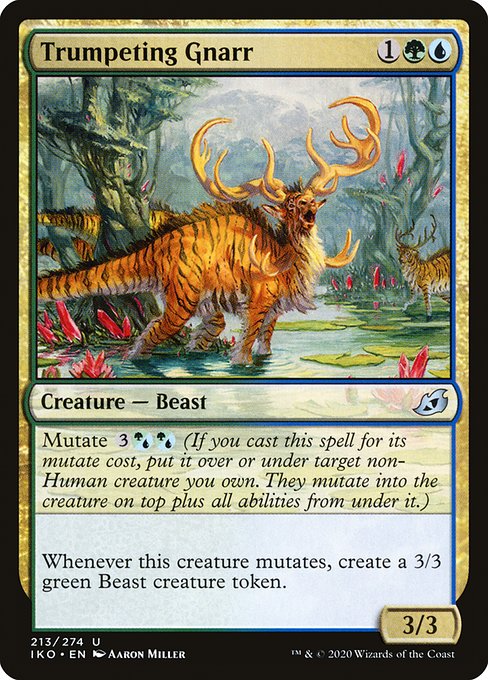 Trumpeting Gnarr - Nonfoil