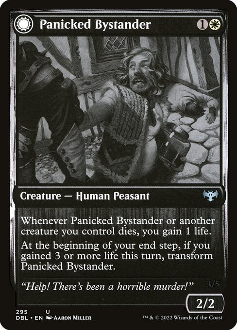 Panicked Bystander // Cackling Culprit - Nonfoil