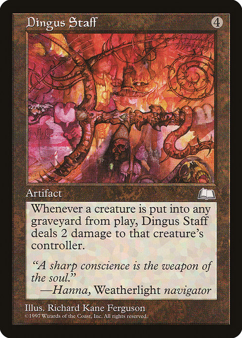 Dingus Staff - Nonfoil