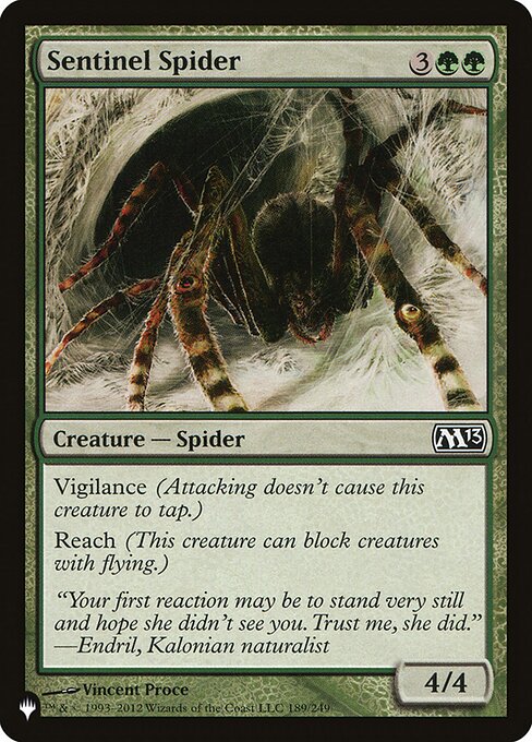 Sentinel Spider - Nonfoil
