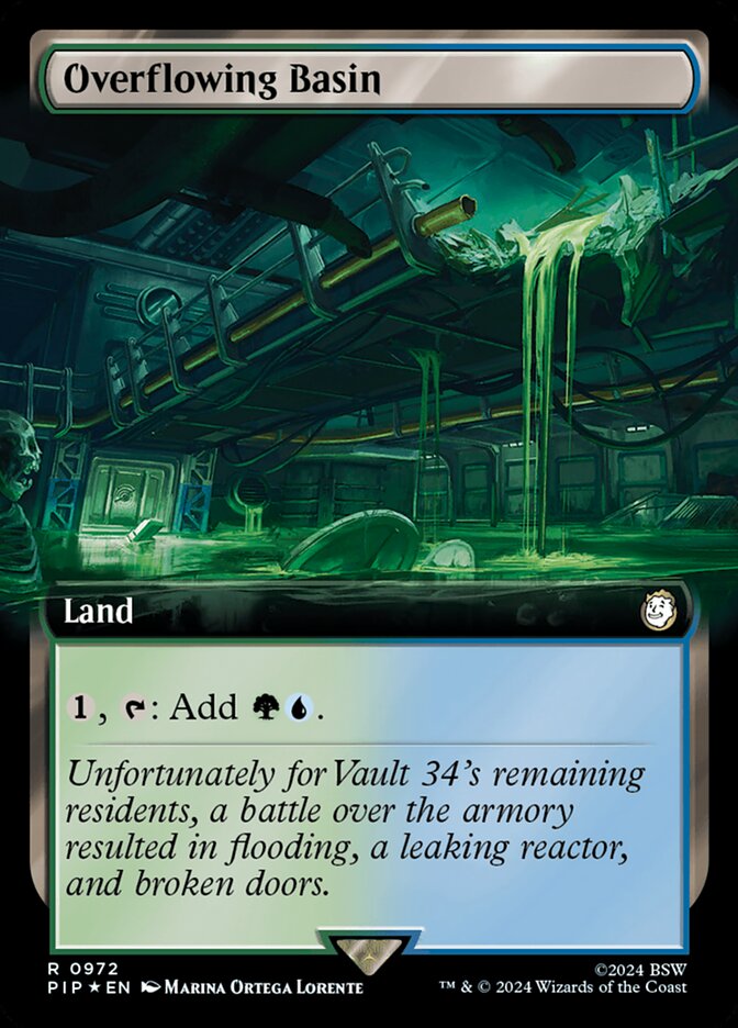 Overflowing Basin (Extended Art - Surge Foil)