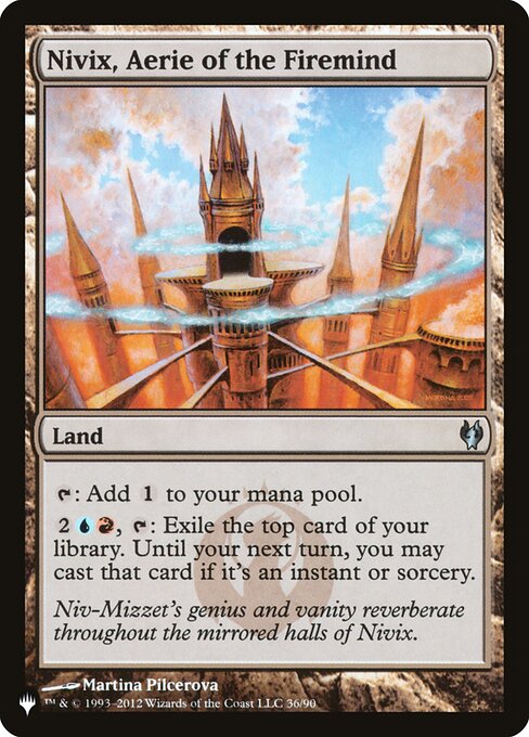 Nivix, Aerie of the Firemind - Nonfoil