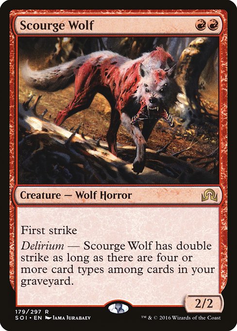 Scourge Wolf - Nonfoil