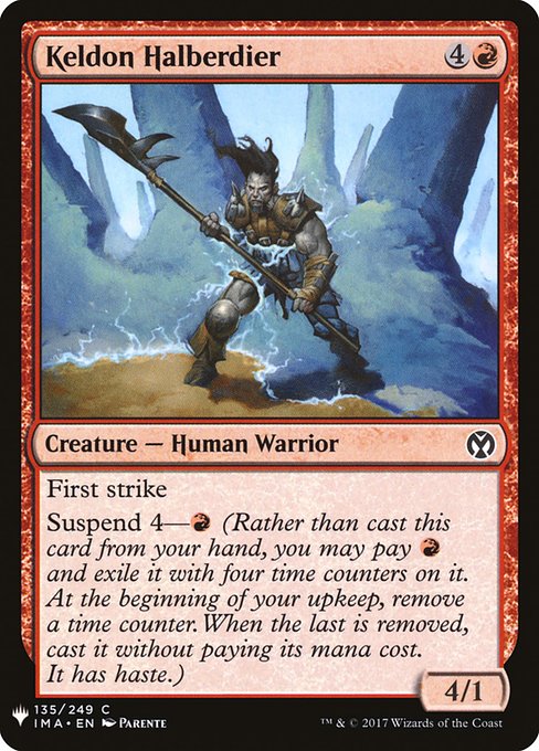 Keldon Halberdier - Nonfoil