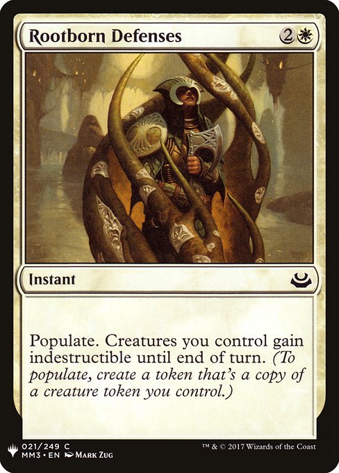Rootborn Defenses - Nonfoil