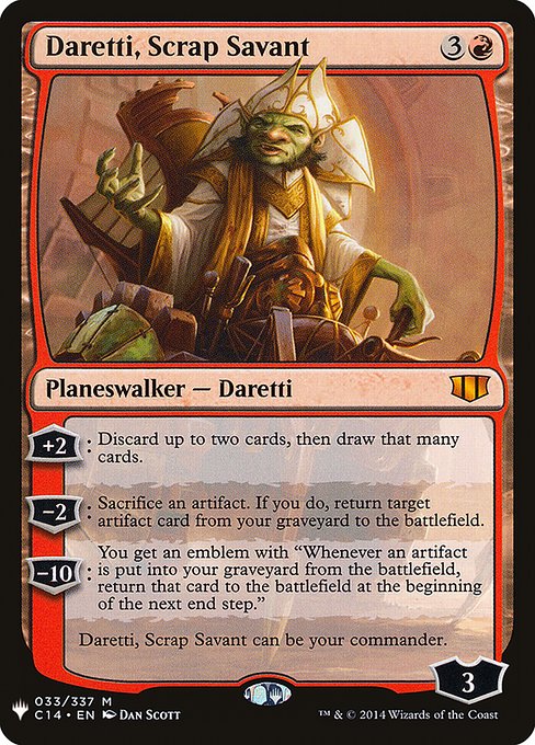 Daretti, Scrap Savant - Nonfoil