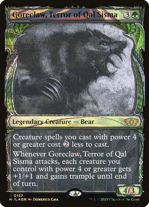Goreclaw, Terror of Qal Sisma - Foil