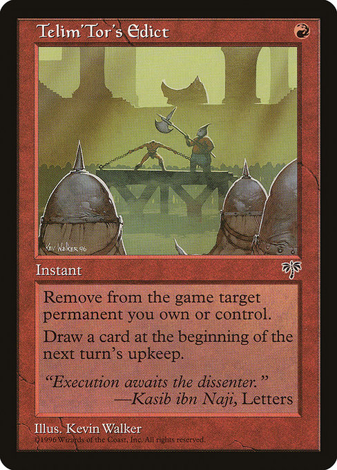Telim'Tor's Edict - Nonfoil