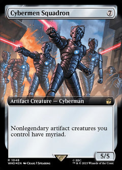 Cybermen Squadron (Extended Art - Surge Foil)