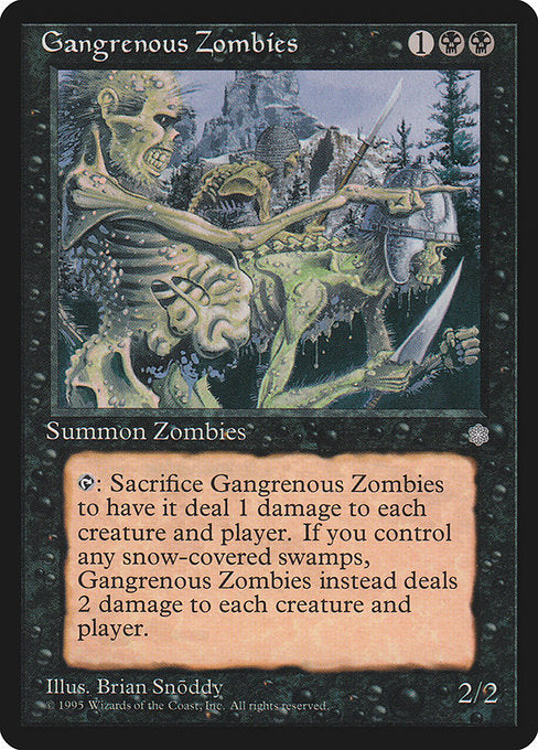 Gangrenous Zombies - Nonfoil