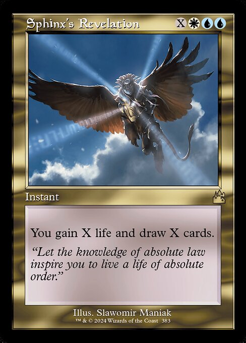 Sphinx's Revelation - Nonfoil