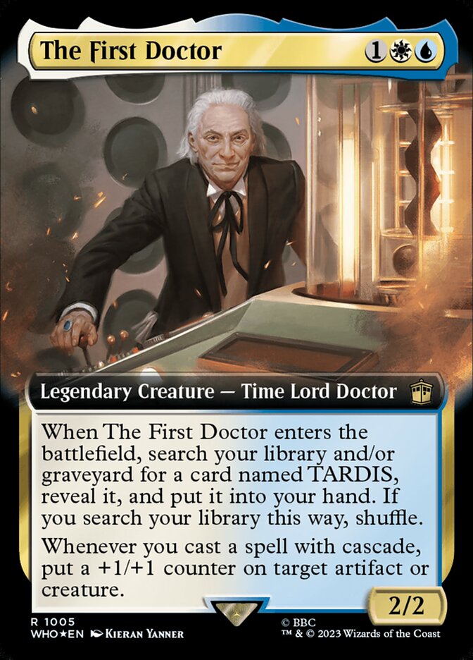 The First Doctor (Extended Art - Surge Foil)