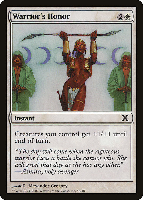 Warrior's Honor - Nonfoil