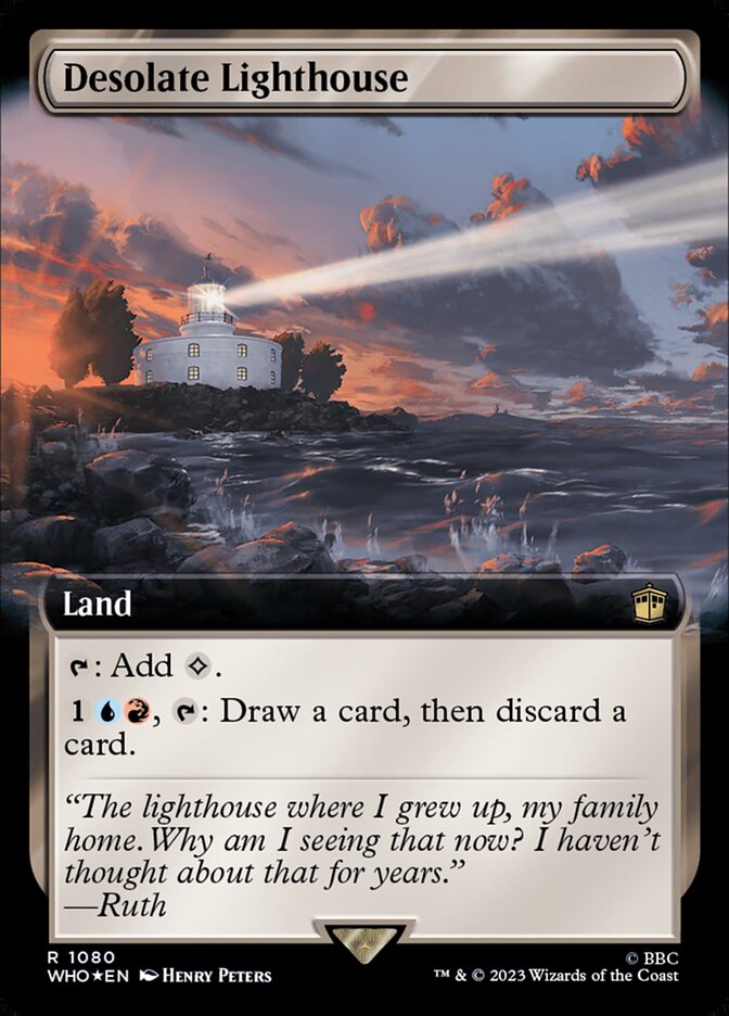Desolate Lighthouse (Extended Art - Surge Foil)