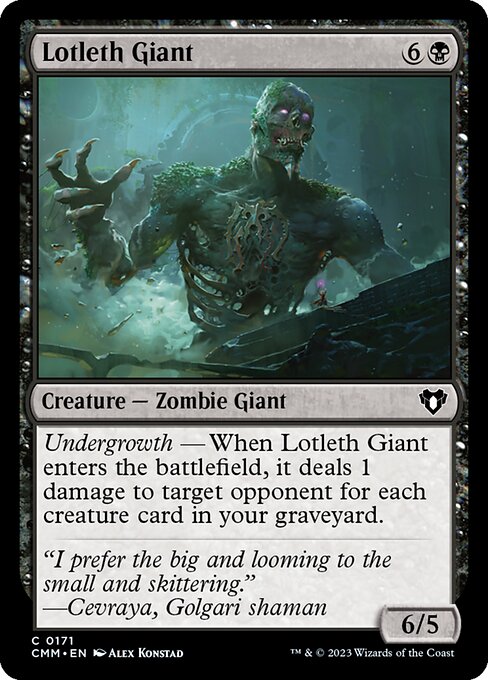 Lotleth Giant - Nonfoil