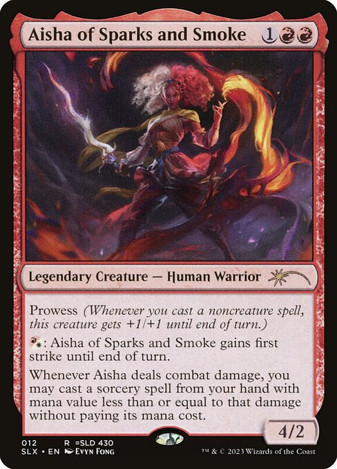 Aisha of Sparks and Smoke - Nonfoil