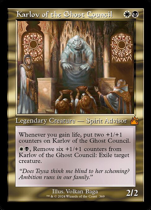 Karlov of the Ghost Council - Nonfoil