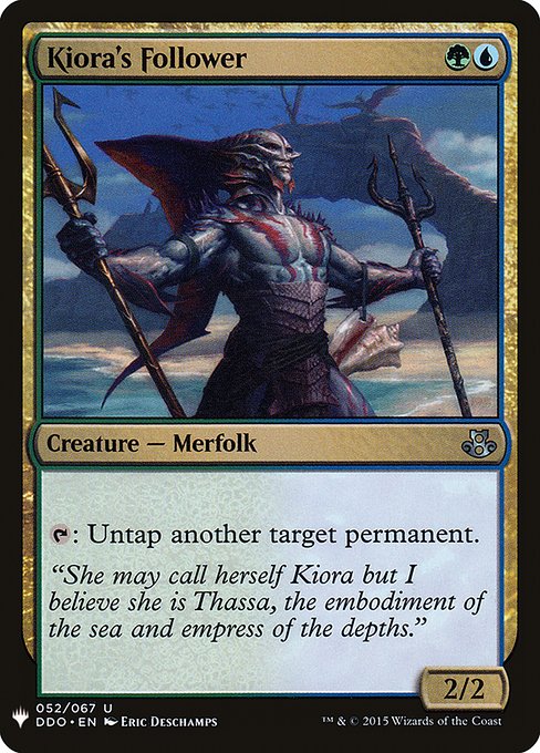 Kiora's Follower - Nonfoil