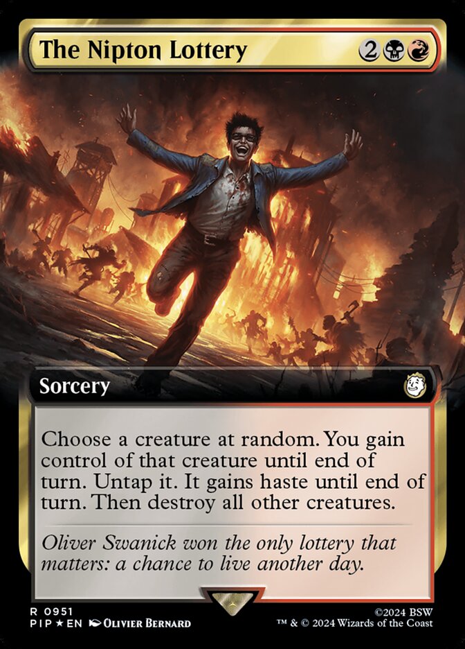 The Nipton Lottery (Extended Art - Surge Foil)