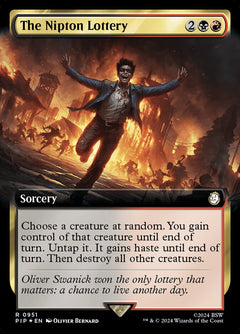 The Nipton Lottery (Extended Art - Surge Foil)