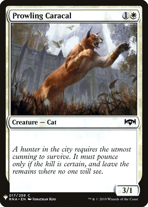 Prowling Caracal - Nonfoil