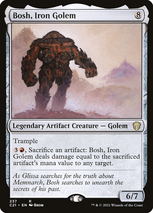 Bosh, Iron Golem - Nonfoil