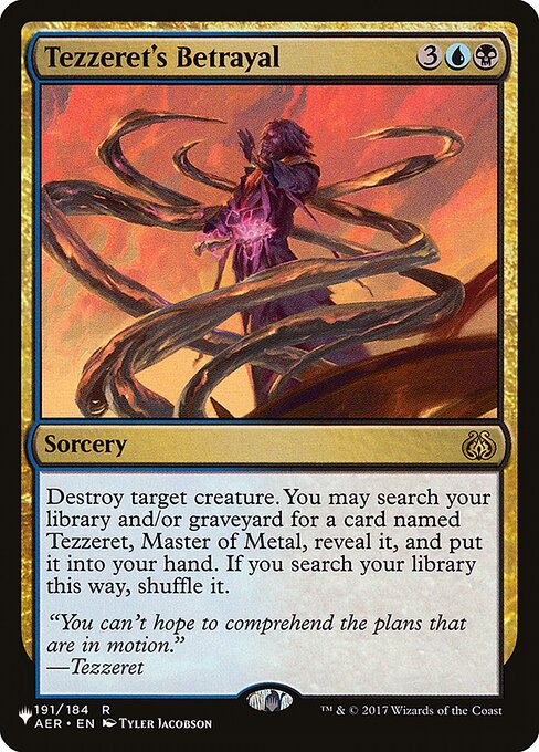 Tezzeret's Betrayal - Nonfoil