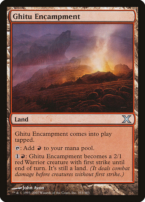 Ghitu Encampment - Nonfoil