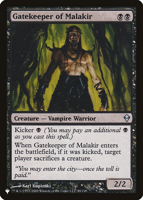 Gatekeeper of Malakir - Nonfoil